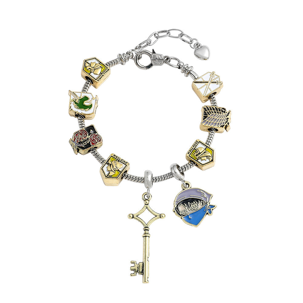 Alloy cartoon anime series bracelet (Minimo de Compra 4) MIC-BoS013