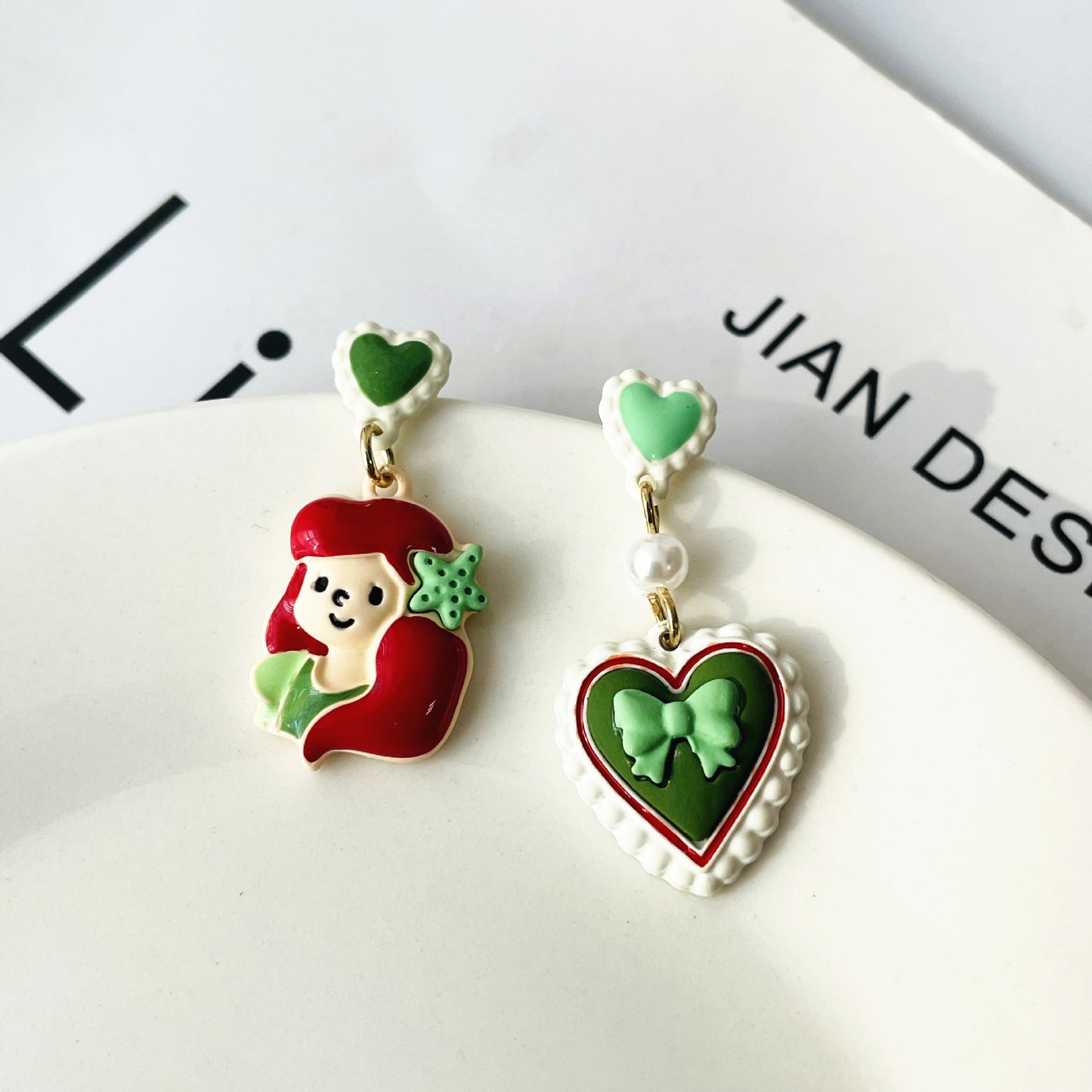 Alloy cartoon cute earrings MIC-ASY004