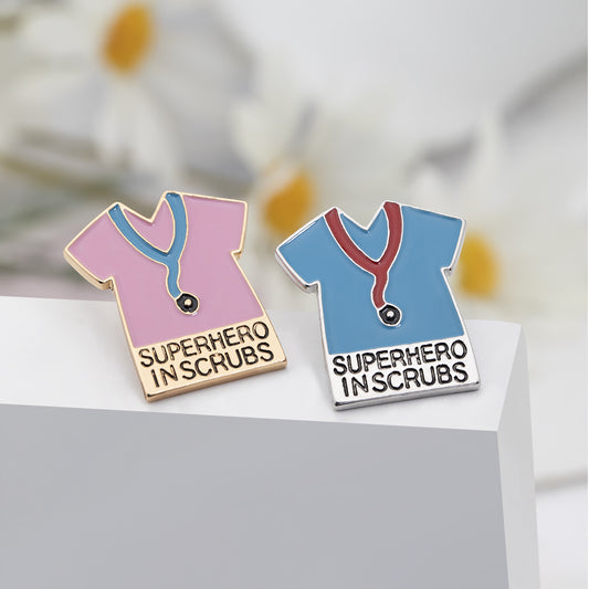 Alloy personalized doctor nurse brooch (Minimo de compra 2) MIC-ZhiJ010