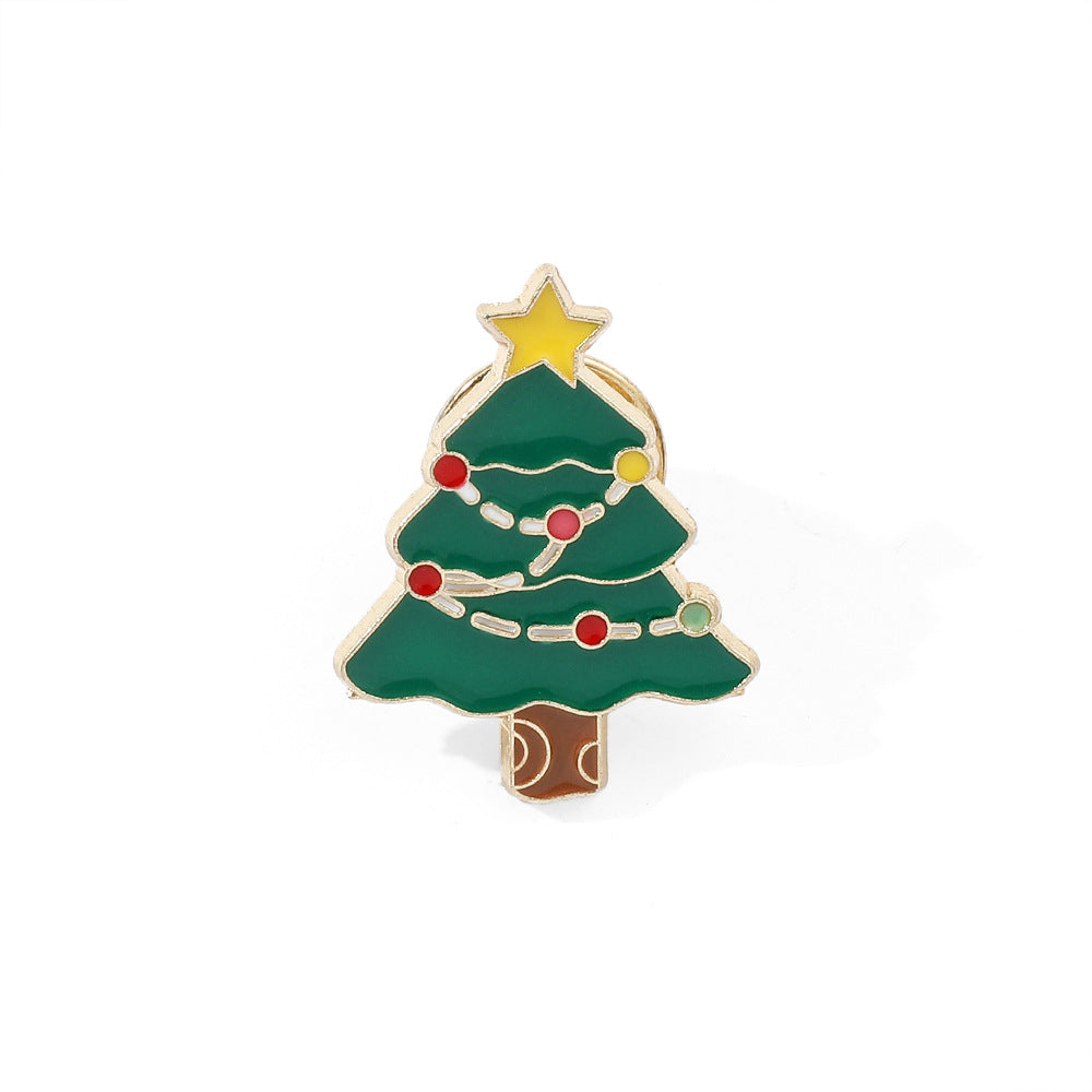 Alloy new Santa Claus brooch (Minimo de Compra 2) MYA-HaoY005