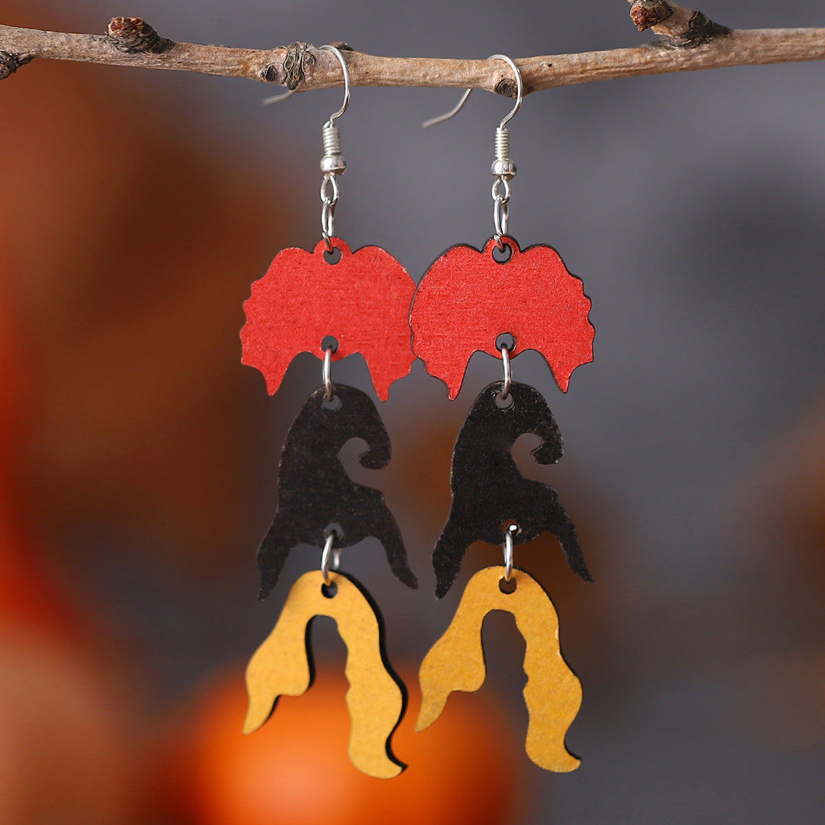 Acrylic New Halloween Collection Earrings (Minimo de Compra 2) MYA-ChuL004