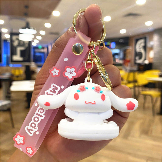 PVC new cherry series keychain MIC-YiM002