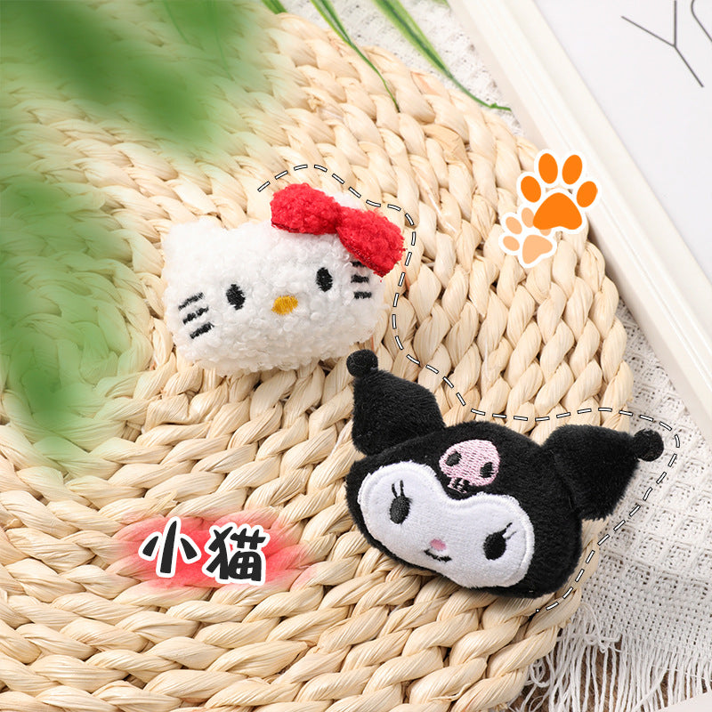 Plush cartoon cute little dog brooch MIC-ZhanY002