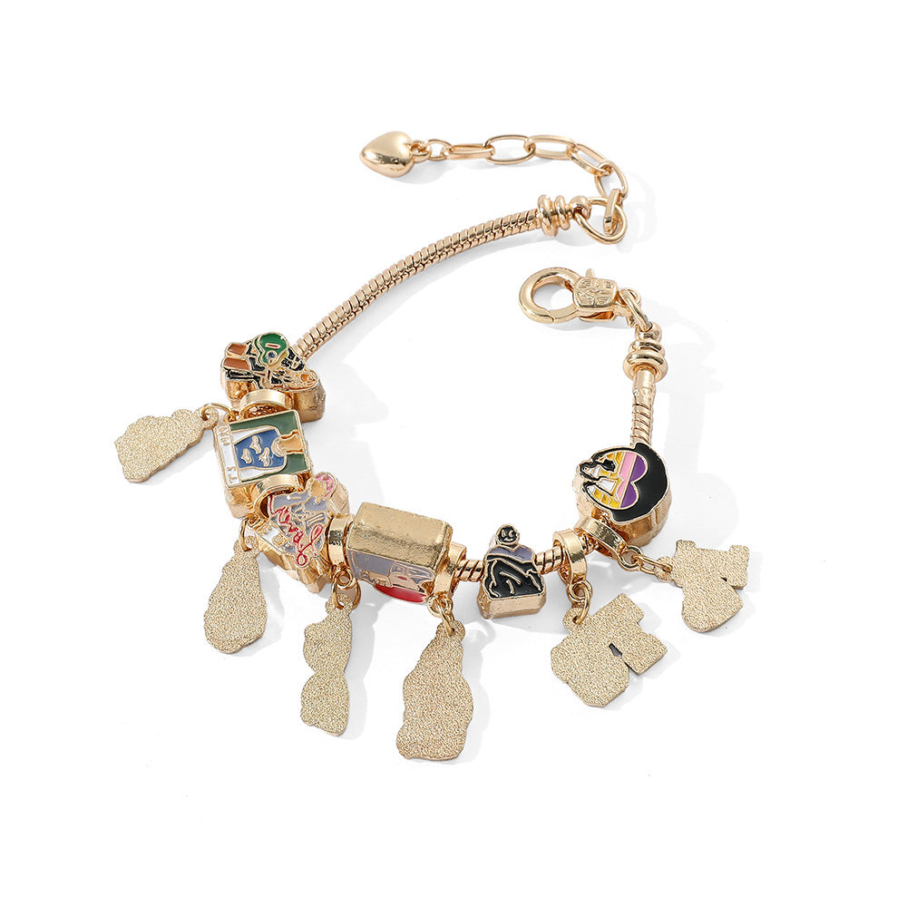 Alloy cartoon bracelet (Minimo de Compra 5) MIC-ZhuoX029