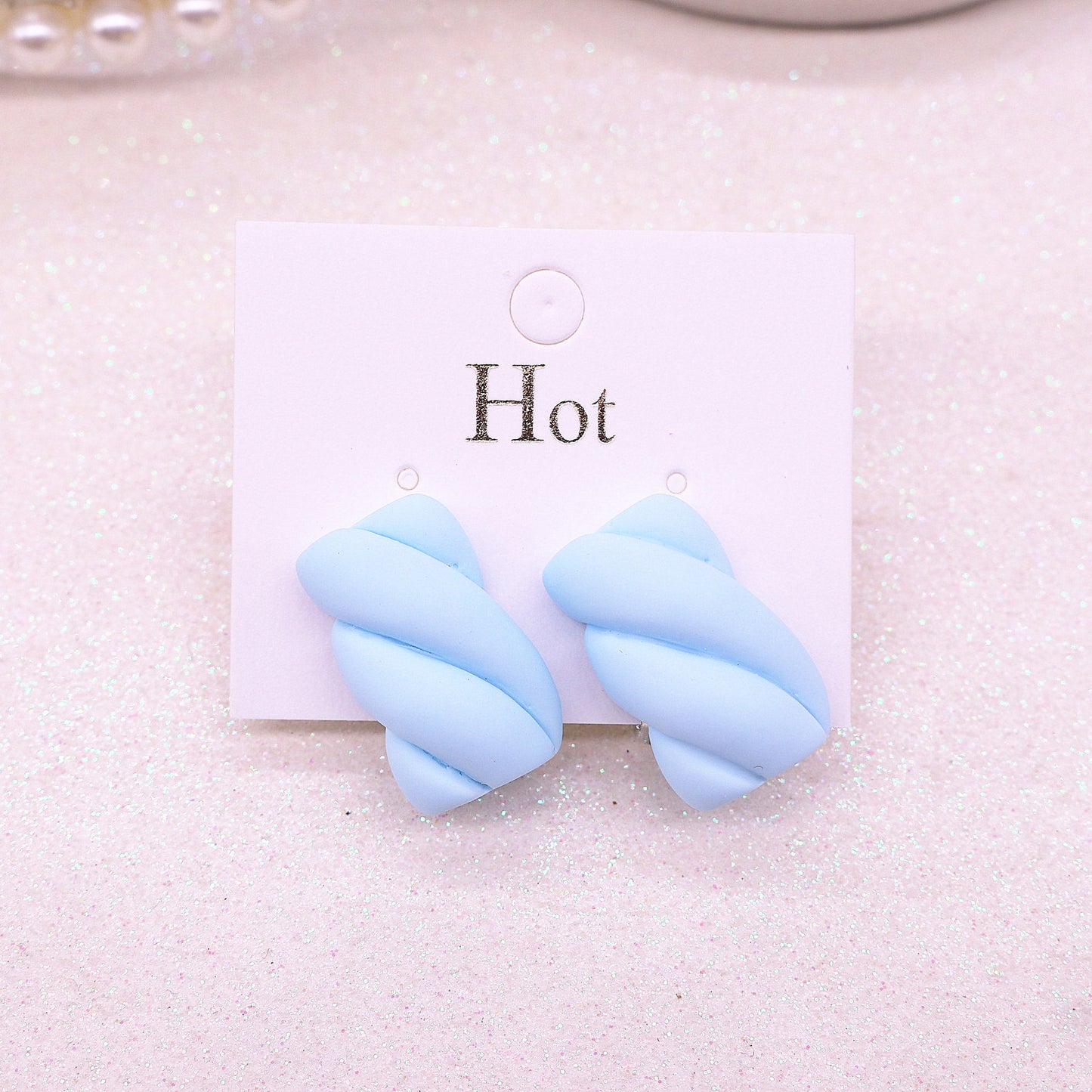 Resin Cloud Candy Ear Clip (Mimimo de compra 2) MIC-MuM019