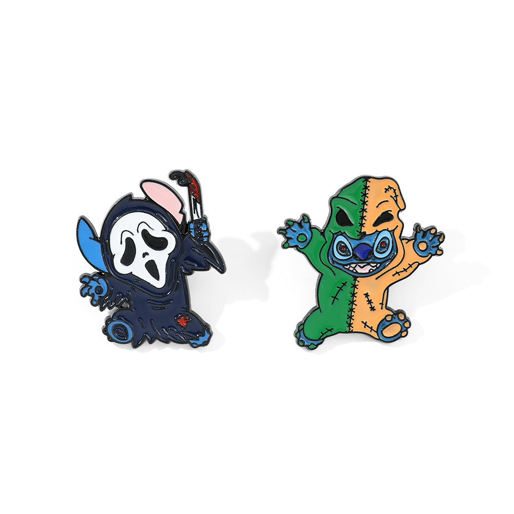 Alloy Halloween cute cartoon brooch (Minimo de Compra 2) MIC-ShengY049