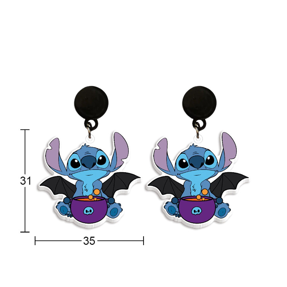 Alloy cartoon cute earrings (Minimo de Compra 2) MYA-ZhaoH001