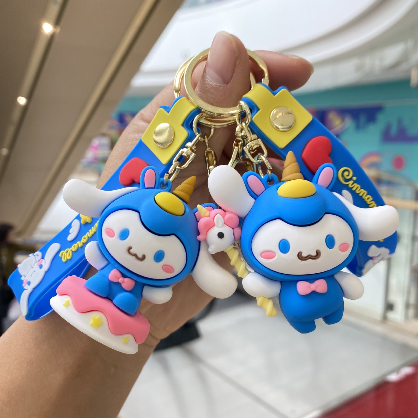 PVC cartoon cute pet cute keychain MYA-PengY044