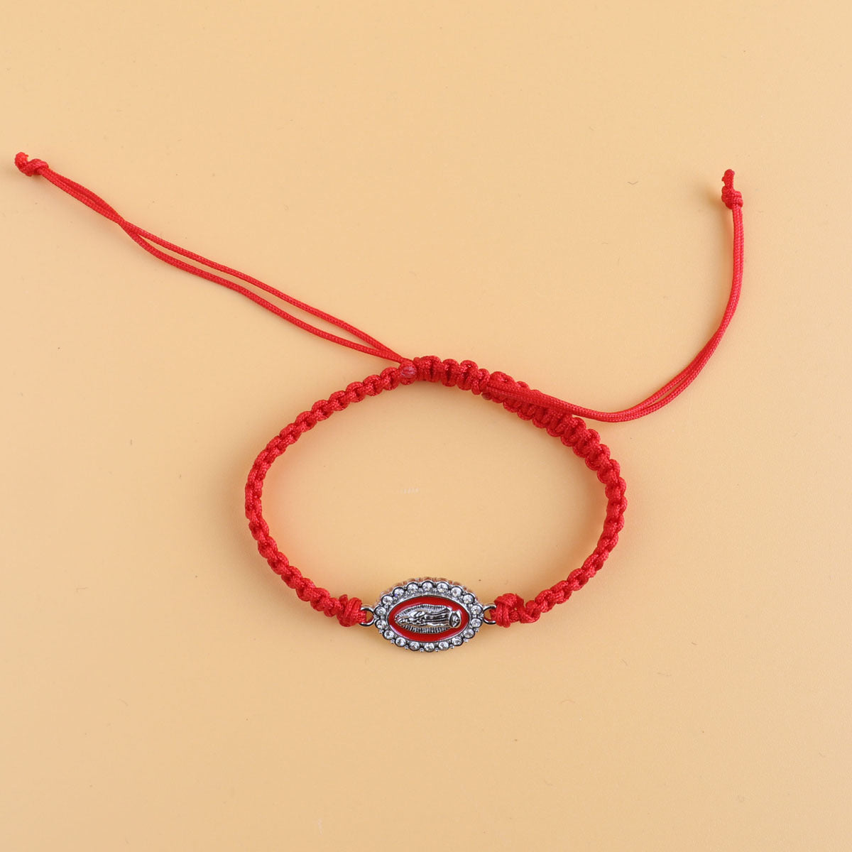 Alloy woven red rope bracelet (Minimo de Compra 3) MIC-GonL005