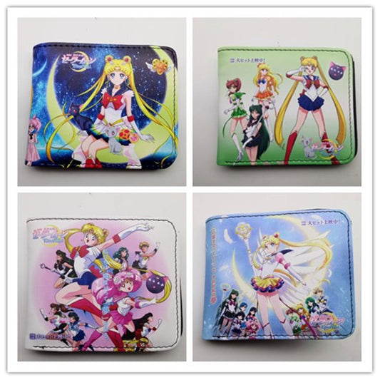 PU cartoon anime short zipper wallet MIC-ChangY002