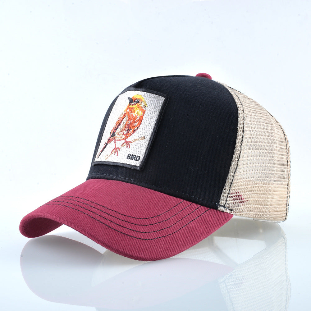 Nylon embroidered animal Baseball cap MYA-DSM011