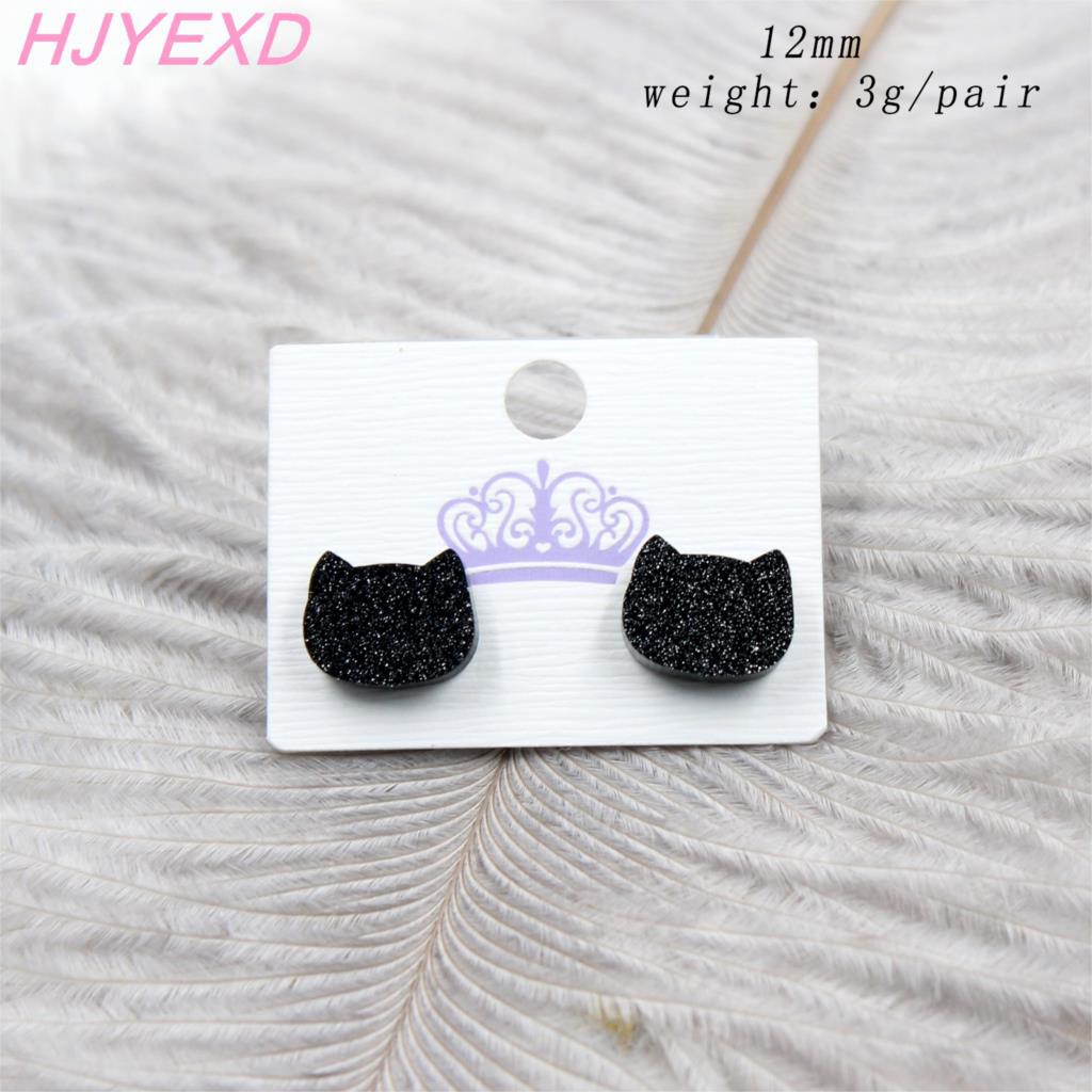 Acrylic Spider Pumpkin Ghost Bat Earrings (Minimo de compra 5) MIC-XiaoY052