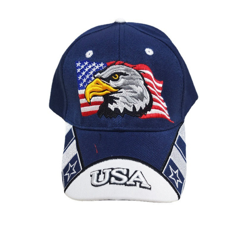 Cotton eagle embroidered Baseball cap (Minimo de compra 2)  MYA-BoD004