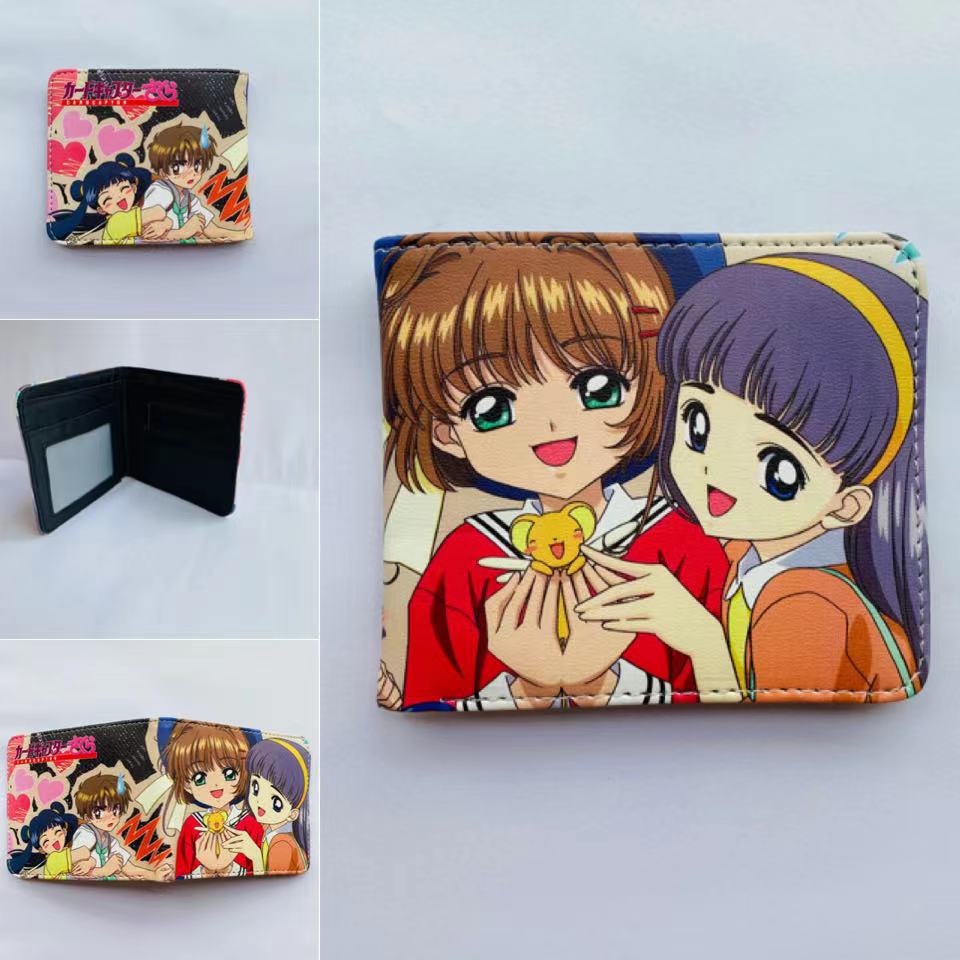 PU cartoon anime short zipper wallet MIC-ChangY008