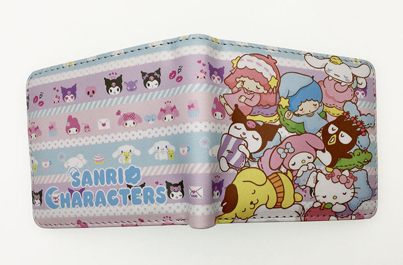 PU cartoon anime short zipper wallet MIC-ChangY015