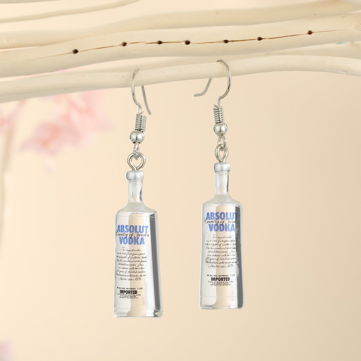 Alloy English Letter Earrings (Minimo de Compra 5) MIC-JueJ026