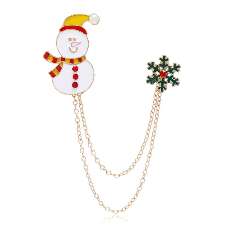 Alloy New Christmas Series brooch (Minimo de Compra 2) MIC-ZuanL020