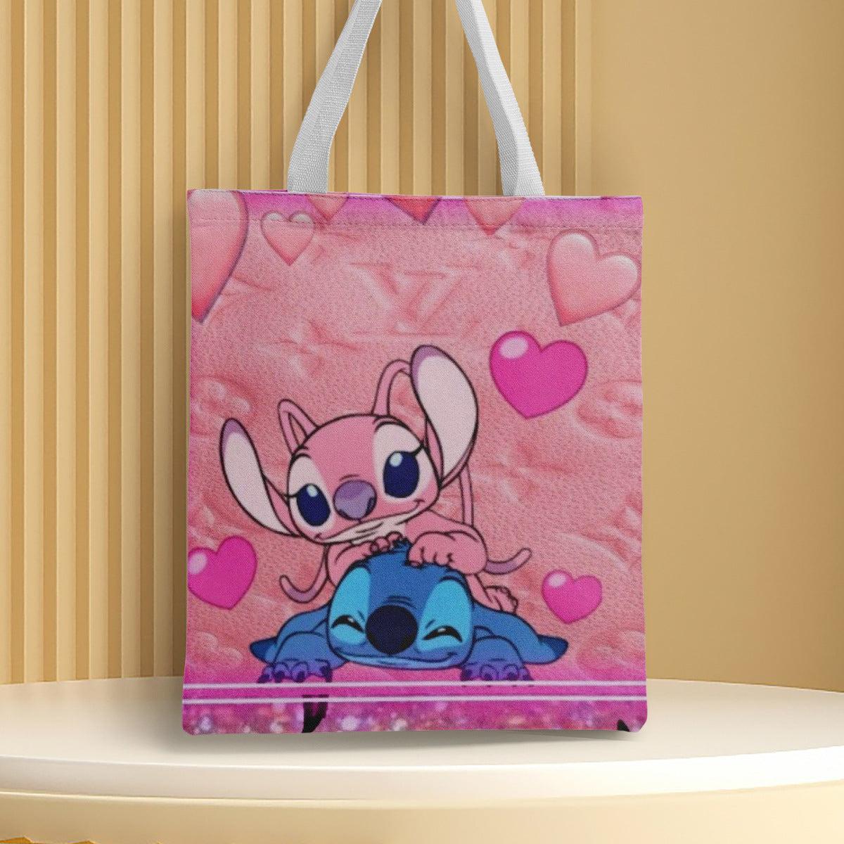 Polyester cartoon printed canvas bag (Minimo de Compra 2) MYA-QB001