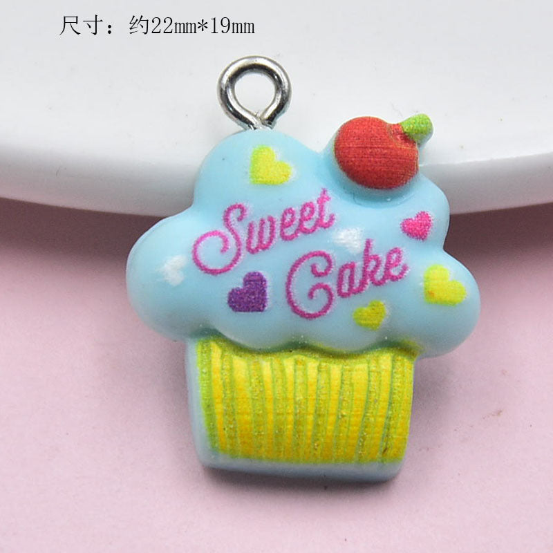 Resin cute unicorn dinosaur accessories MIC-ZhiB017