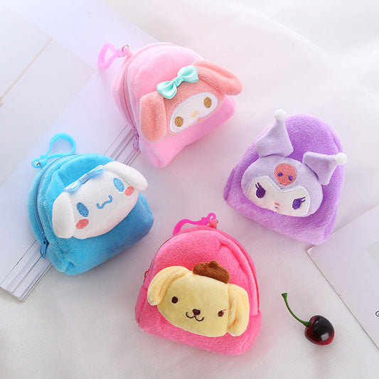 Cotton zipper small coin purse Minimo de compra 5 MIC-JiaW008