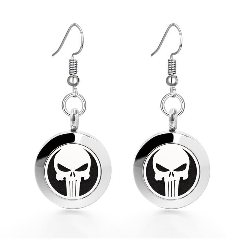 Earrings Stainless Steel Perfume Oil Cartoon Animation (M) AOXI003