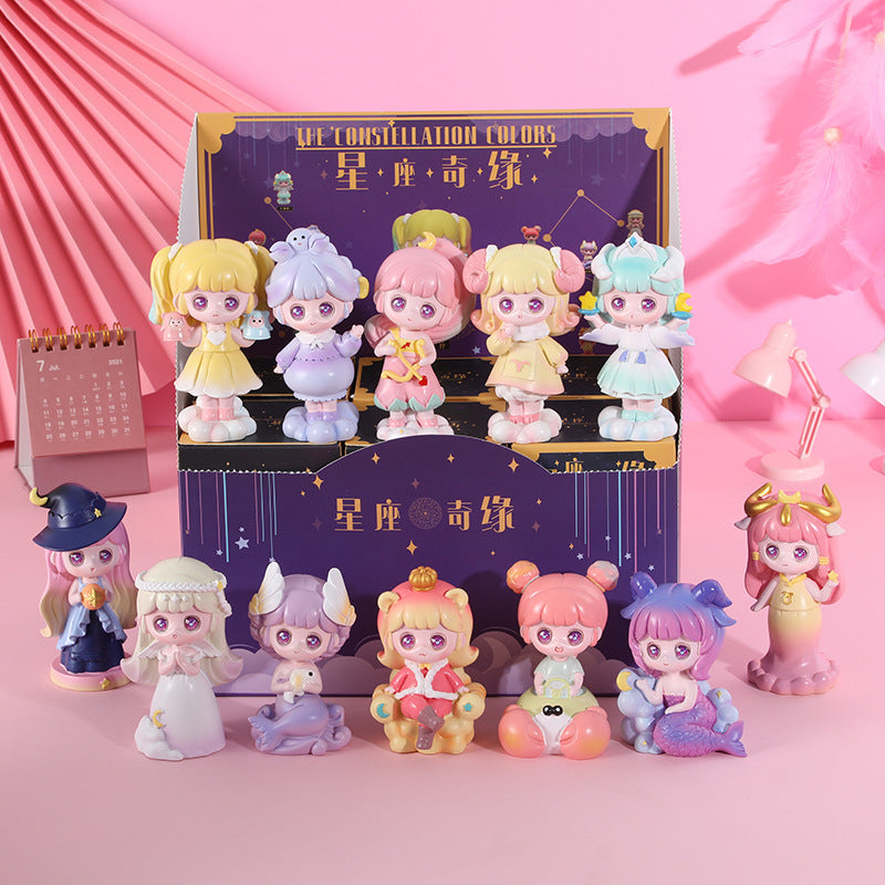 Resin cartoon handmade doll star light (Minimo de compra 2) MIC-HaiY011