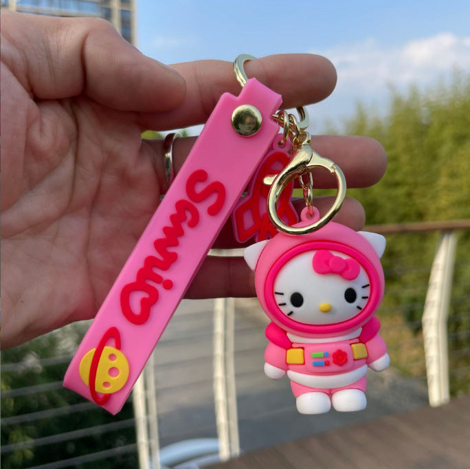 PVC creative space cartoon keychain (Minimo de Compra 2) MIC-PengY021