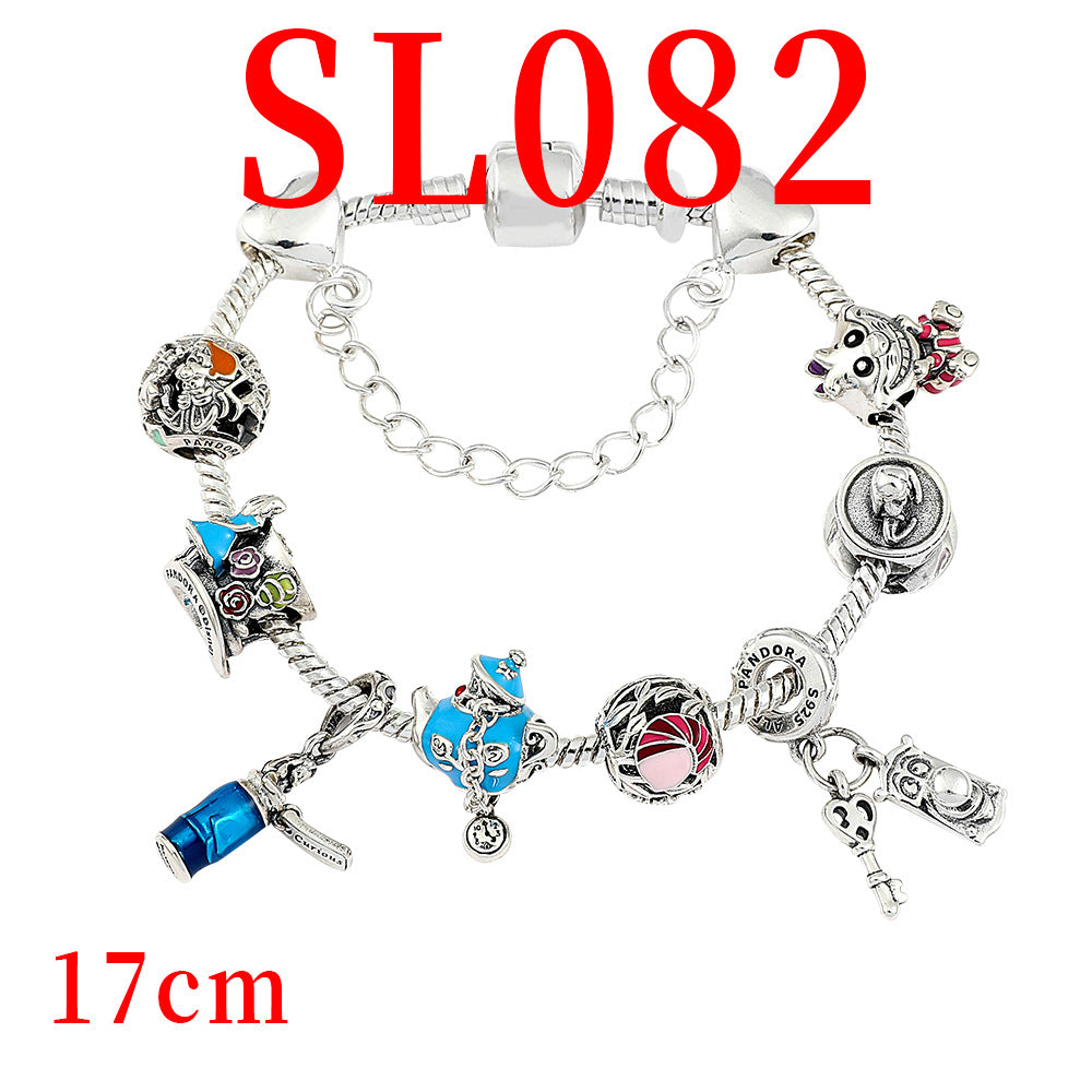 Alloy cartoon anime series bracelet (Minimo de Compra 4) MIC-BoS013