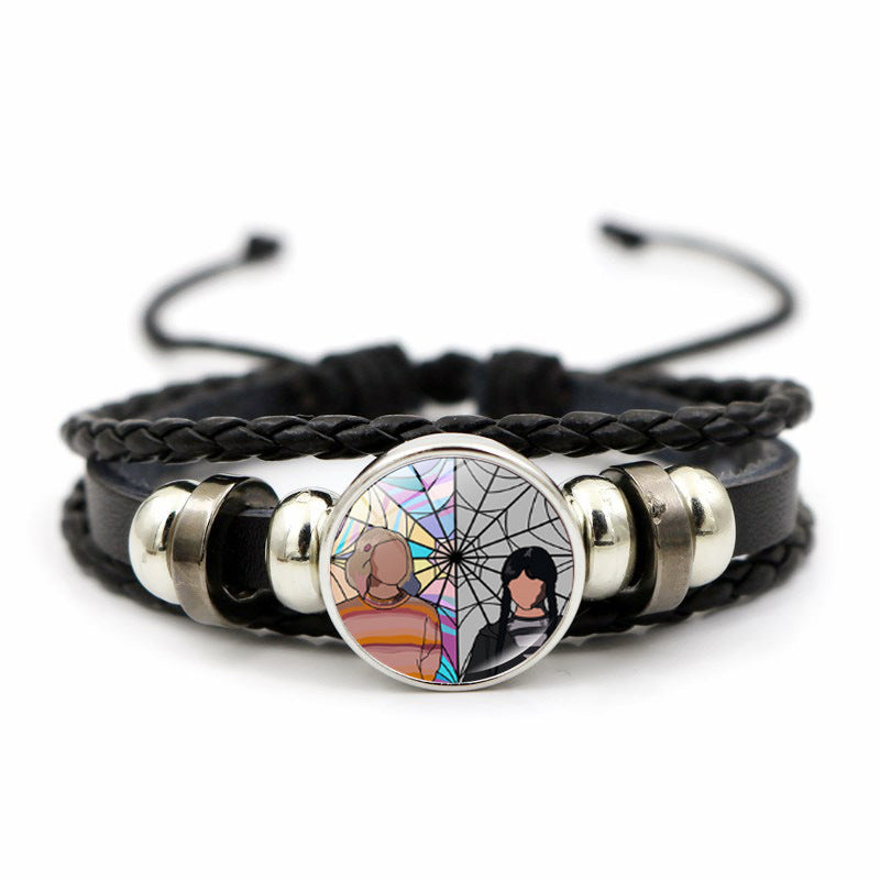 alloy vintage leather bracelets MIC-BT-JiaY007