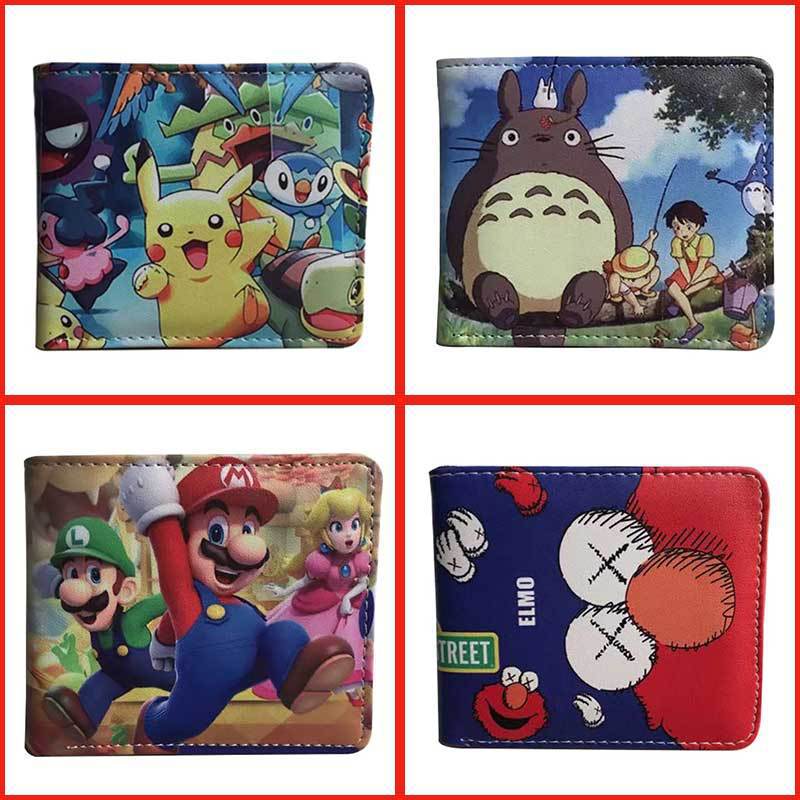 PU cartoon anime short zipper wallet MIC-ChangY006