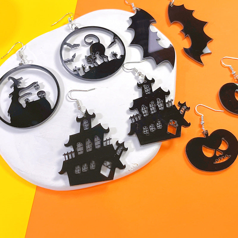 Acrylic New Halloween Collection Earrings PinH015