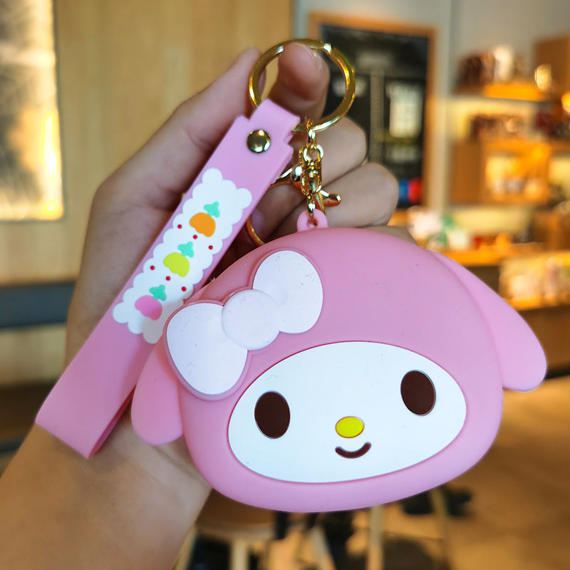 Keychains PVC Hardware Cute Cartoon Animated Coin Purse (S) MIC-YMeng019