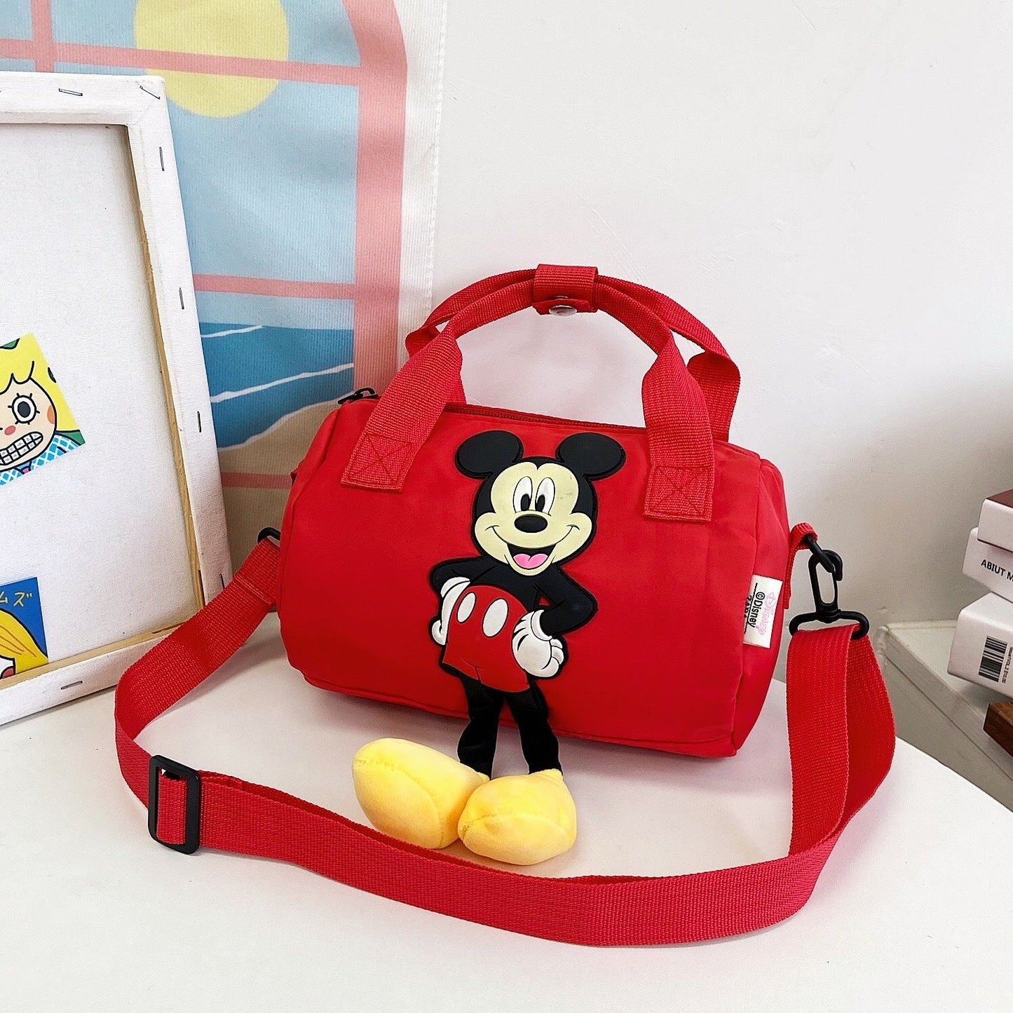 Cartoon Kids Print Messenger Bag MIC-YouWe007