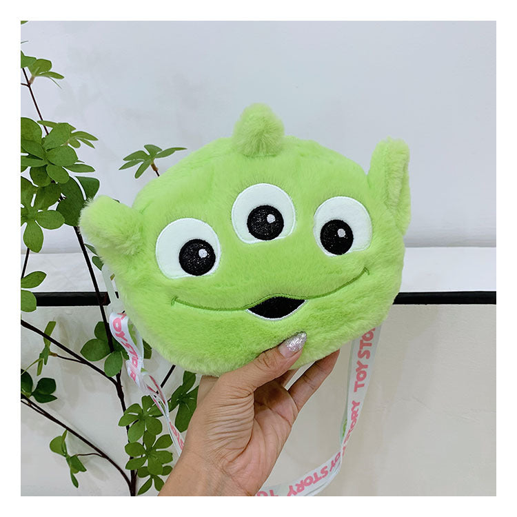 Shoulder Bags Plush Cute Cartoon Animation (M) MIC-RanQ002