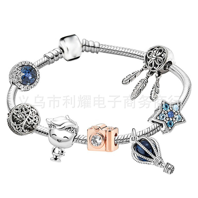 Alloy DIY Pandora Cartoon Bracelet MYA-LiY019