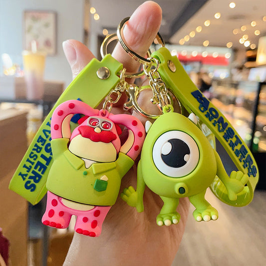 PVC anime monster university keychain MIC-JinG053