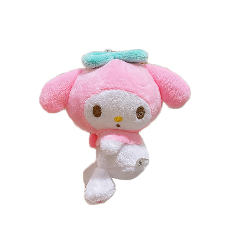 Sanlio wholesale  doll keychain plush toy MIC-RTB001