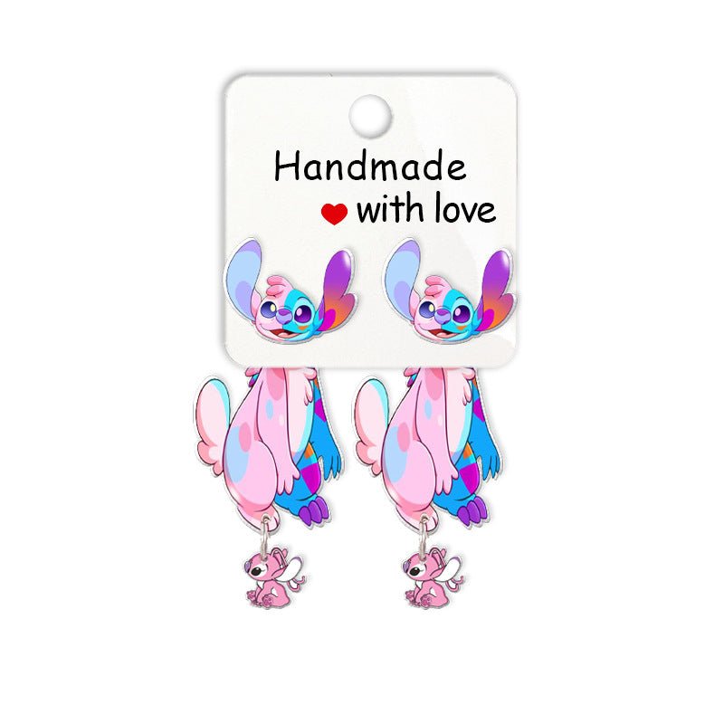 Alloy cartoon earrings (Minimo de compra 5) MIC-XiangL110