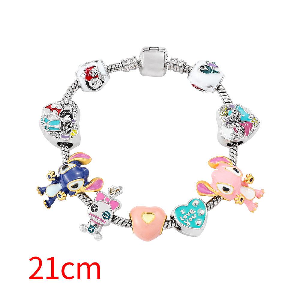 Alloy cartoon anime interstellar baby bracelet (Minimo de Compra 5) MIC-ZhuoX018