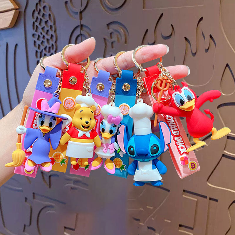 PVC cartoon genuine cute keychain MIC-ZhongC006