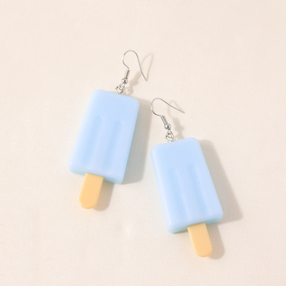 Alloy Popsicle Earrings (Minimo de Compra 2) MIC-YingM015