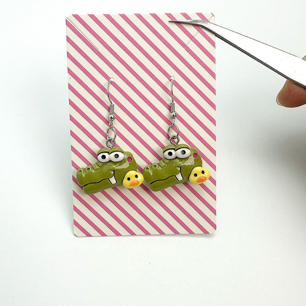 Resin Funny Earrings MIC-MingC019