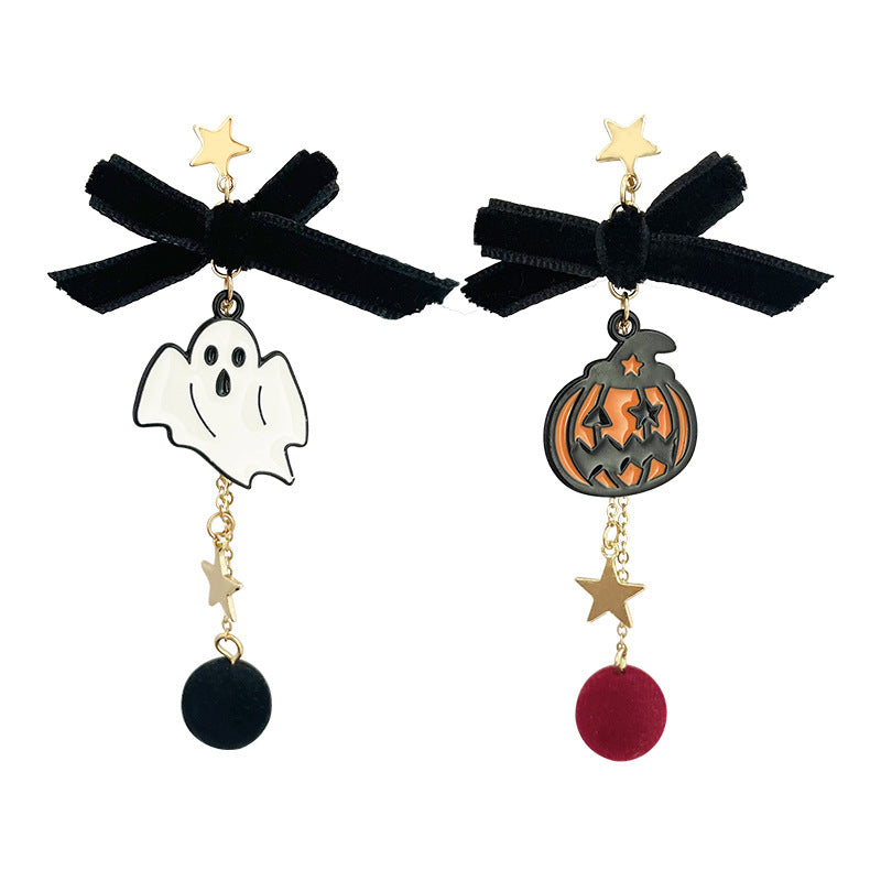 Alloy Halloween Funny Creative Earrings MIC-ABL026