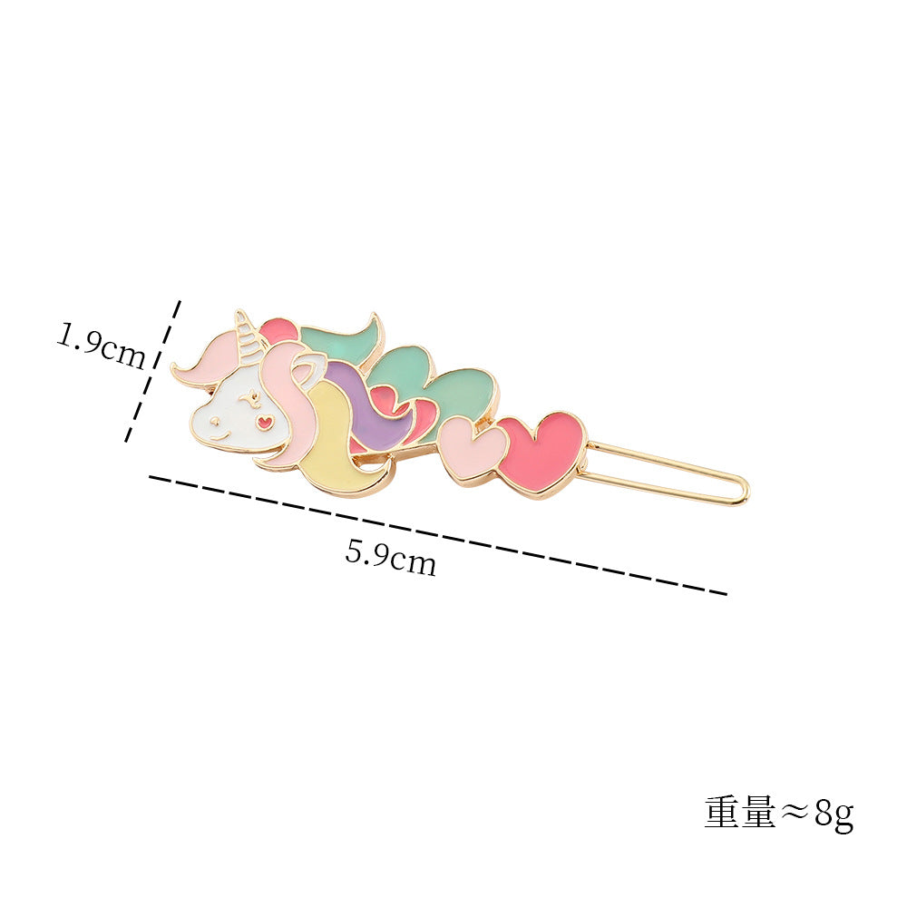 Alloy Cute Bee One Line Hair Clip (Minimo de compra 2) MIC-YunX011