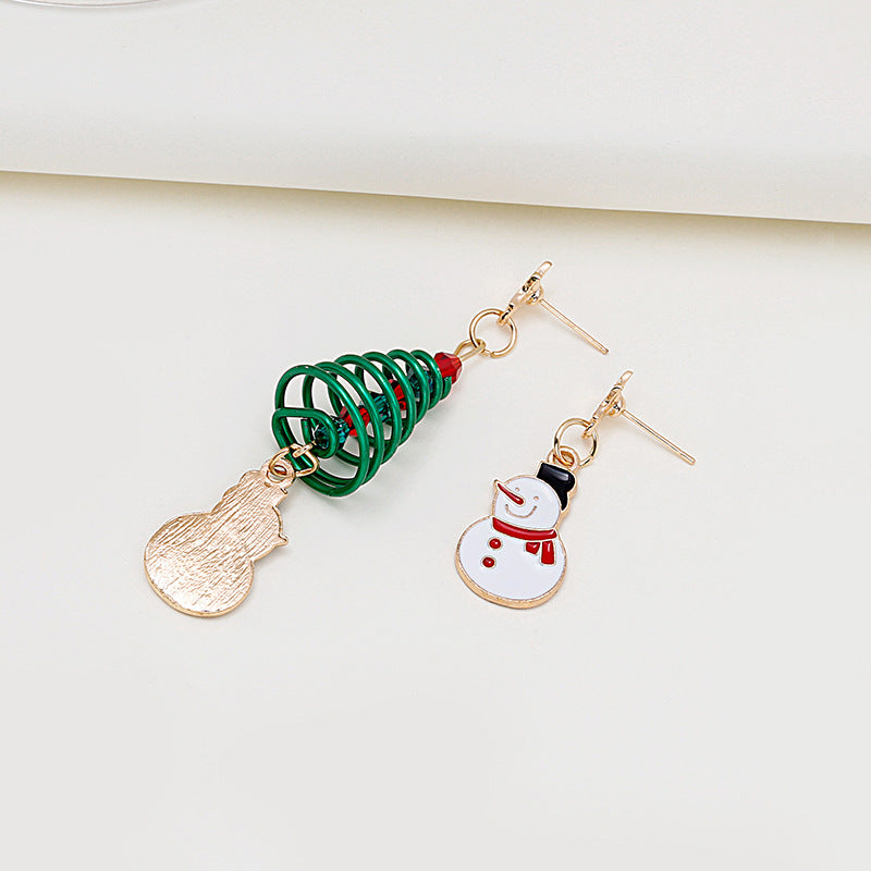 Acrylic Christmas series earrings (Minimo de Compra 2) MYA-MDD094