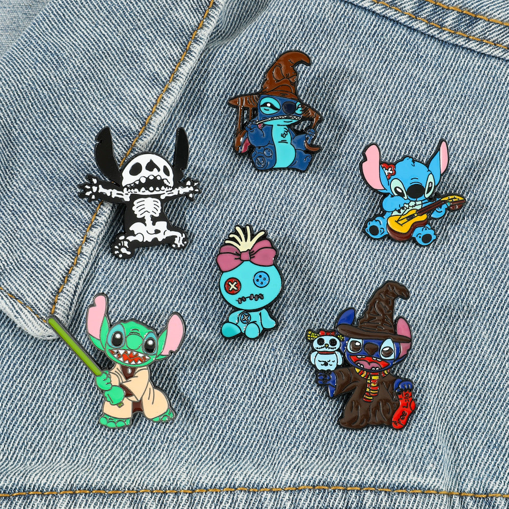 Alloy cartoon brooch (Minimo de Compra 10) MIC-ShengY018