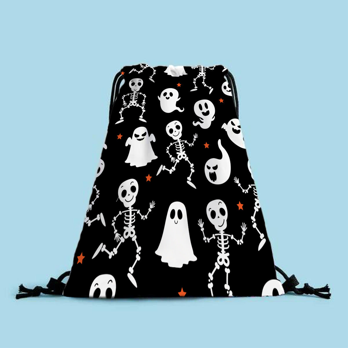 Polyester Halloween drawstring backpack (Minimo de Compra 2) MYA-QB008