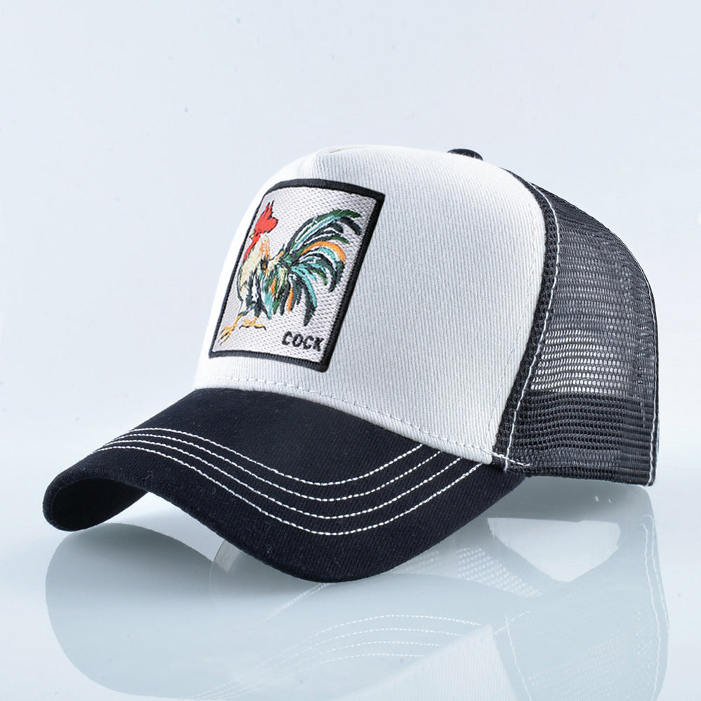 Nylon embroidered animal Baseball cap MYA-DSM019