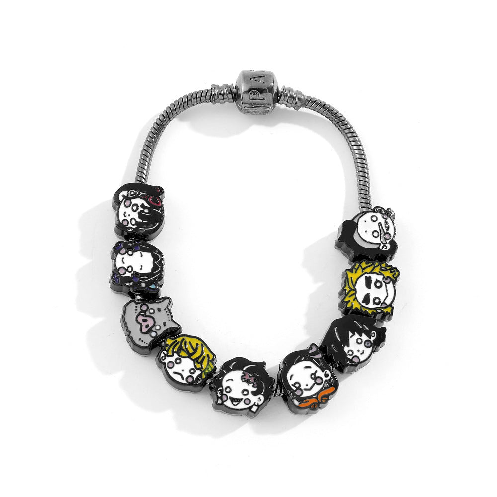 Alloy Cartoon Anime Ghost Slayer Blade Bracelet (Minimo de Compra 5) MIC-ZhuoX016