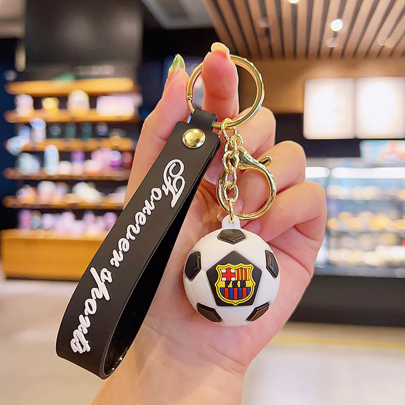 Keychains PVC Hardware Cute Cartoon Qatar World Cup Football Minimo de compra 2 YDao069